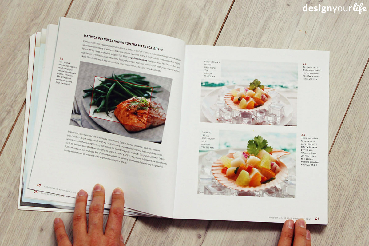 Książka o fotografii kulinarnej