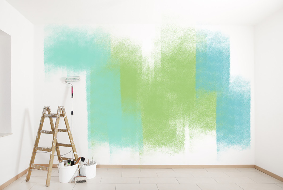 Zmiany w mieszkaniu - malowanie ścian