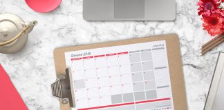 PLANNER NA SIERPIEŃ do wydrukowania