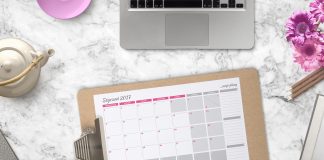 PLANNER NA STYCZEŃ DO WYDRUKOWANIA