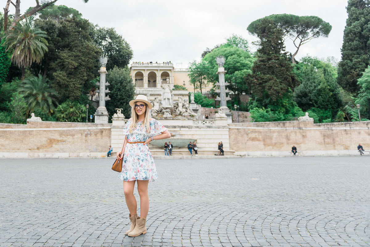 Zwiedzanie Rzymu - outfit